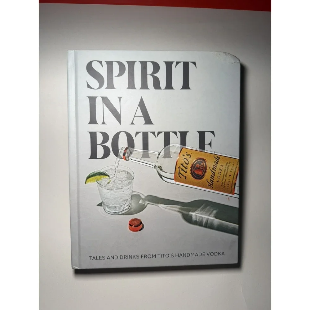 Titos Handmade Vodka spirit bottle